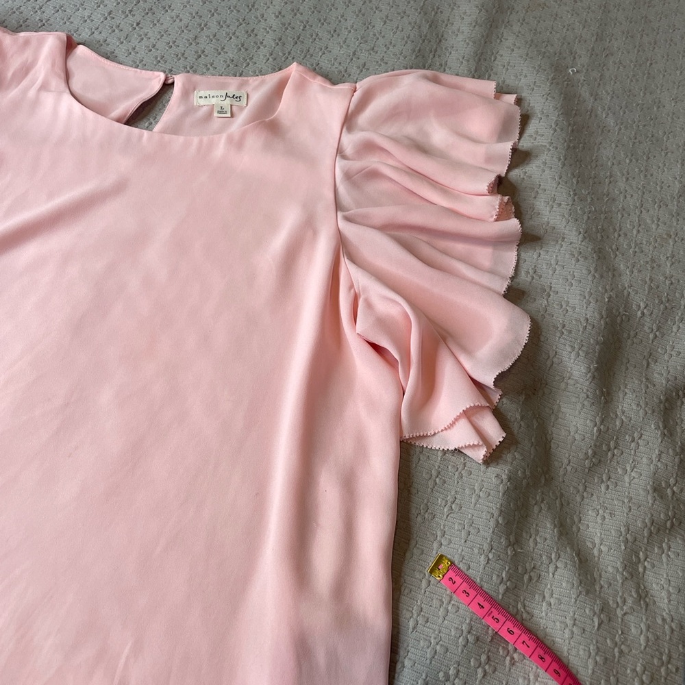 Maison Jules Soft Pink Blouse - Picture 2 of 5